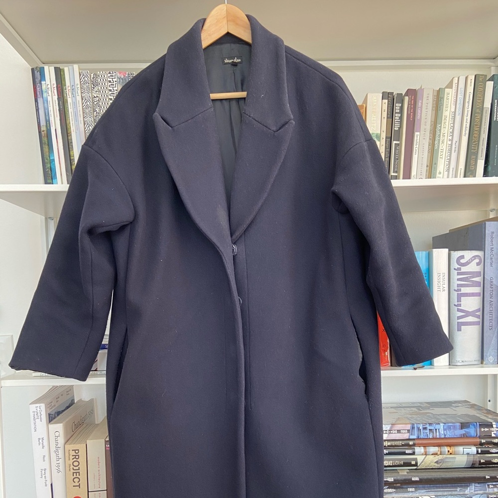 Steven Alan Donny Coat sz M Navy